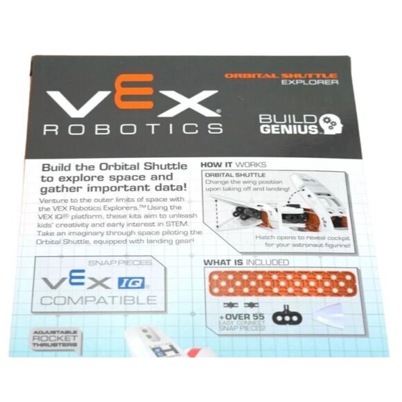 HEXBUG VEX Robotics Orbital Shuttle Explorer STEM Kit For Ages 6+ With 55+ Piece - Picture 4 of 7